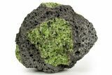 Peridot Crystals in Basalt - Arizona #368597-1
